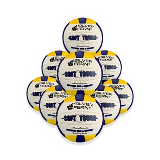 10 Pack Soft Touch Volleyballs