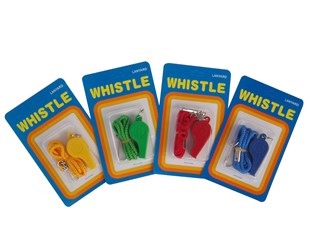 Whistle - Plastic with Lanyard