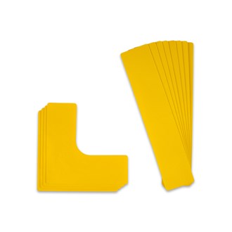 Pickleball Throwdown Markers Yellow